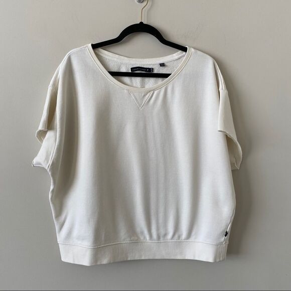 William Rast - Cropped Muscle Raw Hem Pullover - Picture 1 of 7